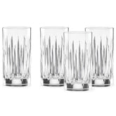 Soho Crystal 4Pc Iced Beverage Glass Set